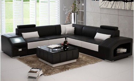 Envie Leather Sofa Lounge Set